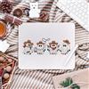 Generic Tappetino per mouse con motivo cowboy con fantasma occidentale, per casa, ufficio, dormitorio, laptop, computer, scrivania, accessori, accessori per donne, uomini, 21 x 18 cm