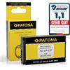 PATONA LP-E12 Batteria 800mAh per Canon EOS M50 M100 M200 | Anche per EOS M50 II, M10, M2, M, 100D e PowerShot SX70 HS - ricambio per Canon LP-E12, tiene viva la serie M