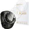 iVoler 4 Pezzi Vetro Temperato per Suunto Core 2, Pellicola Protettiva Protezione Schermo Anti Graffio, Durezza 9H, Anti-Impronte, HD Chiaro, Senza Bolle