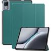 Generisch Custodia per DOOGEE U12 12 Pollici - PU+PC Tripla Copertura Pieghevole Magnetica Antiurto e Antigraffio, Supporto per Visualizzazione/Digitazione, Design Sottile per Tablet DOOGEE U12, Verde