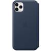 Apple Custodia folio in pelle (per iPhone 11 Pro Max) - Oceano