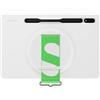Samsung Strap Cover Custodia con fascia colorata per Galaxy Tab S7 | Tab S8, Bianco
