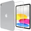 Asgens Custodia per iPad (A16) 11a Generazione 11 (2025)/ iPad 10a Generazione 10.9 (2022), Custodia per Tablet in TPU Trasparente Sottile Silicone Morbido per Apple iPad 11/10,9