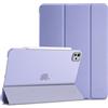 ProCase Cover iPad Pro 11 Pollici M5 2025/M4 2024 5 Generazione | Custodia iPad Pro 11(A2836 A2837 A3006), Ultra Sottile Leggero Cover con Auto Svegliati/Sonno -Viola chiaro