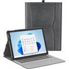 SSS·GRGB Custodia per Microsoft Surface Pro 11/Pro 10/Pro 9/Pro 8, da 13, con supporto per pennino capacitivo e tasca, compatibile con tastiera e docking station da 13, colore nero