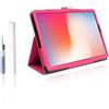 Generic Custodia per tablet AGM PAD T1 da 11 pollici Android 14, cover leggera con supporto pieghevole e penna per la pulizia degli auricolari, rosa