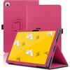 Envibe Custodia per Wacom MovinkPad 11 11.45 Pollici, Cover Tablet Wacom MovinkPad 11, Copertura Protettiva Pieghevole con Supporto per Matita e Cinturino da Polso, Protezione Completa. (Rosso)