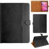 idudao Custodia universale in pelle per tutti 9.6 10 10.1 10.5 11 pollici Tab per Doogee U9 U10 Pro T10 Plus Redmi Pad 8, nero