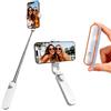 Kilby Mini Selfie Stick Estendibile, Selfie Stick Portatile Tascabile con Telecomando, Adatto per iPhone e Samsung, Bastone Selfie Compatto e Leggero, Ideale per Viaggi, Foto e Video all'Aperto