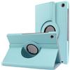 WHWOLF WWOLF 360° Rotating Custodia per Lenovo Tab M10 Plus Cover (TB-X606F/X) 10.3 Antiurto con Supporto Girevole Multi-Angolare PU Pelle per Lenovo Tab M10 FHD Plus Custodia Blu