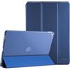 ProCase Cover per iPad Pro 12.9 1a/2a Gen 2017/2015[Vecchio Modello], Auto Svegliati/Sonno,Ultra Sottile e Leggero Custodia Supporto con Retro Semi-Trasparente Copertura Intelligente -Blu Scuro