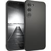 EAZY CASE Custodia in silicone per telefono compatibile con Galaxy S23 Plus cover protettiva antiurto sottile e leggera protezione dalle cadute copertura in silicone Nero