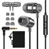 UliX RIDER Auricolari In-Ear Cuffie, Cuffiette con Filo e Microfono, Garanzia di 5 anni, Extra-Resistenti Dynamic Driver a 48 Ω, Audio Cristallino e Bassi Intensi, per iPhone, iPad, Samsung, Gaming