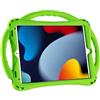 TopEsct iPad 7th Cover per Bambini Protettiva Antishock con Maniglie Resistente agli Urti per iPad 7th Gen 10.2 (2019)/iPad Air 3rd Gen 10.5 Custodia (Verde)