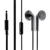 Moondrop Nice Buds - Auricolari a testa piatta con connettore stereo da 3,5 mm, colore: Nero trasparente con microfono