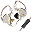 CCA KZ ZS10 Pro 4BA+1DD-Cuffie auricolari HiFi Clear Bass Musiker Cuffie Cuffie Noise Cancelling Monitor Cuffie con cavo rimovibile