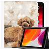 YENDOSTEEN Caso per un nuovo iPad 10.2 2020/2019 - Custodia per custodia per iPad 8 ° / 7 ° generazione, barboncino Custodia per cani da compagnia per cani per iPad 10.2 pollici