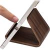 Generic Portatelefono Per Scrivania Supporto In Legno Per Smartphone | Supporto cellulare Uomini Donne Studenti Amanti Della Tecnologia Ufficio Casa Cucina Soggiorno Camera Da Comodino
