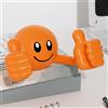 Generic Thumbs Up - Supporto universale regolabile da scrivania, colore: Arancione