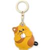 AXFEE Airtags Portachiavi in PU Pelle, Porta Air Tag per GSP Apple-Gattino | Airtag Cover per Chiavi Zaini e Animale, Portatile, Anti-graffio, Mantiene un Segnale Forte