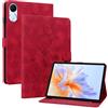 Rosbtib Custodia Cover per Honor Pad V9 2024 11.5 modello ROL-W00, Slim Fit Folio Pieghevole Cover Protettiva con Slot per schede Chiusura Magnetica, Gigli Rossi