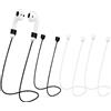 Heveer Magnetici Auricolari Anti Smarrimento 4 Pezzi Sport Earbud cordino per Cuffie e Auricolari Senza Fili Wireless Anti Smarrimento in Silicone