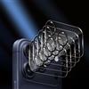 Generic Confezione da 5 pellicole protettive per obiettivo della fotocamera per iPhone 17 Pro, in vetro temperato 9H, trasparenza HD, antigraffio, compatibili con custodie, antiurto, protezione completa