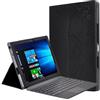 Generic Walieoka - Custodia per tablet Lenovo Miix 520, motivo stampato, in pelle PU, pieghevole, con supporto per Lenovo Miix520 da 12,2 pollici, colore: nero