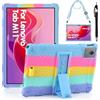 KATUMO Custodia in silicone per bambini per Lenovo Tab M11 (11 pollici) 2024 Tablet TB330FU/331FC Custodia protettiva con tracolla e penna stylus Cover case colorata adatta ai bambini per Lenovo