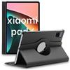 ebestStar - Cover per Xiaomi Pad 6, Pad 6 Pro, Custodia Protezione Rotazione 360, Pelle PU, Nero
