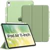 FINTIE Cover per iPad Air 11 M4/M3/M2 (2026-2024)/iPad Air 5a&4a Gen 10,9 | con Portapenne - Sottile Leggero Opaca Trasparente Custodia con Auto Sveglia/Sonno, Salvia Verde