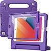 JETech Custodia Bambini per iPad mini 5/4/3/2/1, Viola | Cover per 7,9 2019/2015/2014/2013/2012 Modello, Pellicola Protettiva Integrata, Supporto Maniglia, Design Cover per Bambini