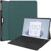 Generico DayQiQiPu Custodia per Microsoft Surface PRO 8 2021 13 Pollici Custodia per Tablet Ultrasottile Supporto Pieghevole, Custodia Protettiva Antiurto Multi View - Verde Scuro
