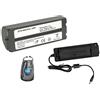 Amsahr Batteria di ricambio digitale PLUS caricabatteria da viaggio per Canon NB-CP2L, NB-CP1L - Include custodia per accessori per lenti