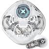 ZOMBIES CAT Cuffie senza fili Bluetooth 5.3 tempo di riproduzione HiFi Stereo Cuffie Esclusivi Effetti di Luce Cuffie Touch Control In Ear Cuffie per IOS Android, B2 Bianco
