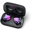 SONTINH CoolBuds True Wireless Earbuds Bluetooth 5.0 con 66FT di Gamma e Custodia Mini, Cuffie Stereo TWS con 20H di Riproduzione Totale, Auricolari Bluetooth con Impermeabilità IPX5, Multi