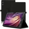 Envibe Custodia per DOOGEE Tab E3 Pro 13 Pollici, Cover Tablet DOOGEE Tab E3 Pro, Copertura Protettiva Pieghevole con Supporto per Matita e Cinturino da Polso, Protezione Completa. (Nero)