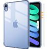 ProCase Custodia Trasparente per iPad Mini 7 (A17 Pro) 2024/ iPad Mini 6 2021 8,3 Pollici, Slim Light Trasparente Cover Posteriore per iPad Mini 7/6 8.3 Pollici -Marino