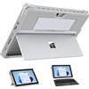 Moko Custodia Per 10,5 Surface Go 4/Go 3/ Go 2/ Surface Go 2018, Argento | Custodia Prottetiva Cover Rigida para Microsoft Surface Go, Porta Penna, Correa de Mano, Compatibile con Type Cover Keyboard