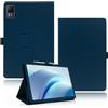 yystao Custodia per tablet DOOGEE U13 da 13 pollici, yystao, in pelle PU, compatibile con DOOGEE Tablet U13, cinturino da polso, design completamente avvolgente, colore blu