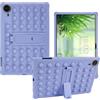 AKNICI Custodia Silicone per TECLAST T70/ Byxsb G140L/ LOGICOM Tab XXL 14/ URAO 140L/ MAXLEGEN M14/ RUSHAR A140 Tablet 14 Pollici, Protettiva Cover con Supporto Integrato, Viola