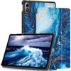 HEISHAYU Custodia per Xiaomi Redmi Pad 2 Pro 12,1 Pollici Tablet 2025, Cover con Auto Sveglia/Sonno,Onde Blu