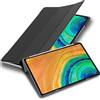 Cadorabo Custodia Tablet compatibile con Huawei MatePad PRO (10.8 Zoll) in NERO SATIN - Copertura Protettiva Molto Sottile di Similpelle in Stile Libro CON Auto Wake Up e Funzione Stand