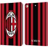 Head Case Designs Licenza Ufficiale AC Milan Home 2021/22 Kit Crest Custodia Portafoglio in Pelle Compatibile con Apple iPad 9.7 2017 / iPad 9.7 2018