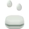 eleror Mini Auricolari Bluetooth Wireless, Semi Invisibili In-Ear Cuffie Piccoli Per Dormire, Lavorare, Fitness, Correre, Guidare, Riprodurre Musica in Streaming o Podcast Dal Cellulare(Vert Clair)