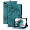 Succtopy Cover Galaxy Tab A8 10.5 2021 SM-X200/X205/X207 Custodia in Pelle PU Flip Stand Cover Samsung Tab A8 2021 Portafoglio Porta Penna Slot Card Tablet Custodia Galaxy Tab A8 2021 - Verde Chiaro