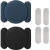 Goktvai 2pz Custodia con Supporto Magnetico per Airtag, Copertura Protettiva in Silicone Morbido con Supporto Magnetico Nascosto per Airtag (Colore 2)