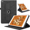 Oduio Custodia per iPad Mini 5/4/3/2/1 (Modèle 2019/2015/2014/2013/2012) 7,9 Pollici Pelle PU Flip Tablet Case con Supporto Girevole di 360°Cover AntiGraffio Antiurto per iPad Mini 5/4/3/2/1, Nero