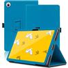 Envibe Custodia per Wacom MovinkPad 11 11.45 Pollici, Cover Tablet Wacom MovinkPad 11, Copertura Protettiva Pieghevole con Supporto per Matita e Cinturino da Polso, Protezione Completa. (Azzurro)