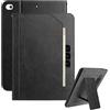 Generico DayQiQiPu Custodia per Apple iPad Mini 5/4/3/2/1 (7,9 Pollici, 2012-2019) in Pelle PU Business Stand Flip Cover, Caso per Tablet Wallet Folio con Scomparti per Schede e Cinghia per Mano,Nero